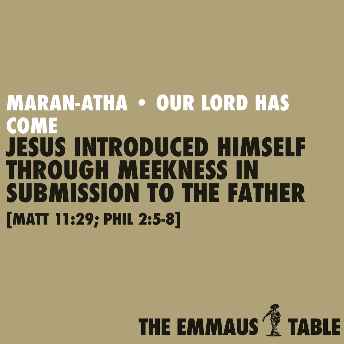 The Emmaus Table tweet media