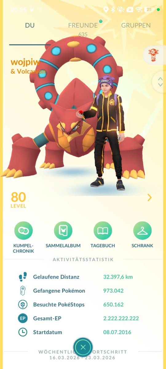 Long time no see, playing less and less right now and just keeping my luckytrade game up, sry if even my pvp interactions aren't on the right lvl at the moment  🙈

Still managed to get the clean screenshot done 😂

#PokemonGO
#PokemonGOApp
