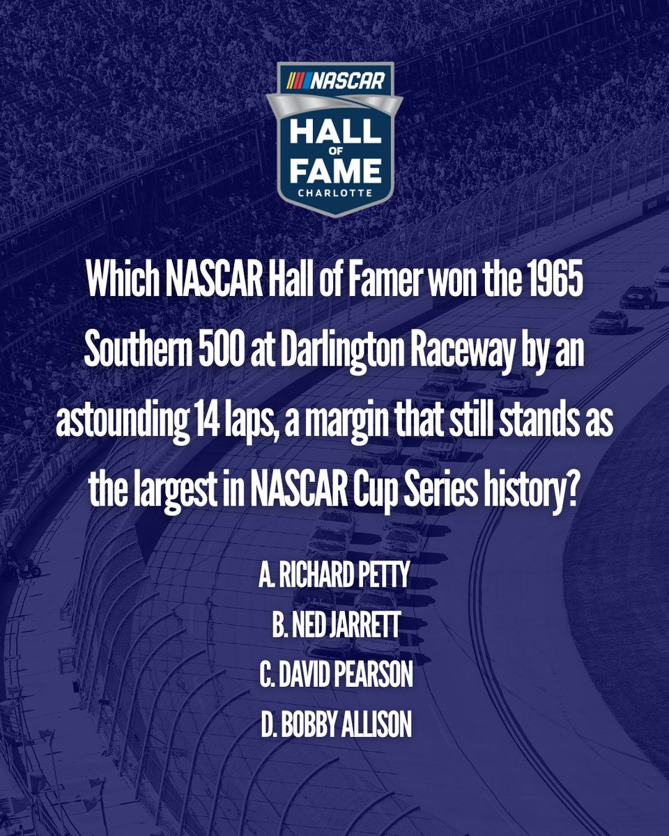 NASCAR Hall of Fame tweet media