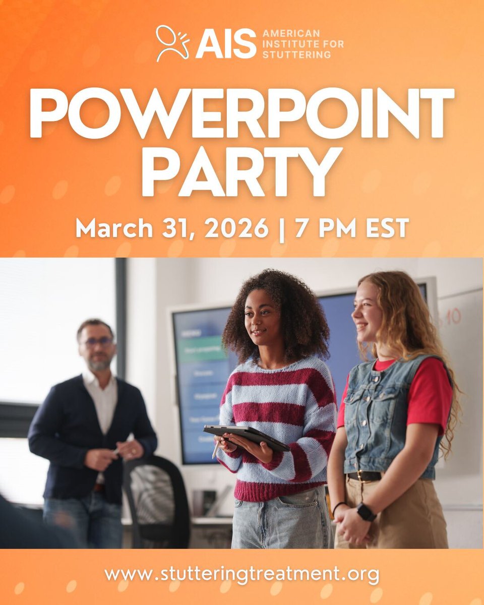 American Institute for Stuttering tweet media