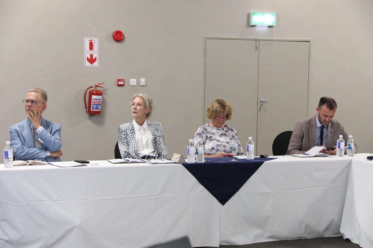 During the <a href="/EUinBotswana/">EUinBotswana</a> visit, Heads of Mission connected directly with Partners and Stakeholders shaping Botswana’s wildlife in the KAZA landscape. Partners implementing community-driven solutions shared insights of their work. 
<a href="/PetraPereyra/">Petra Pereyra</a> <a href="/BotswanaTourism/">Botswana Tourism</a> <a href="/BWGovernment/">Botswana Government</a>