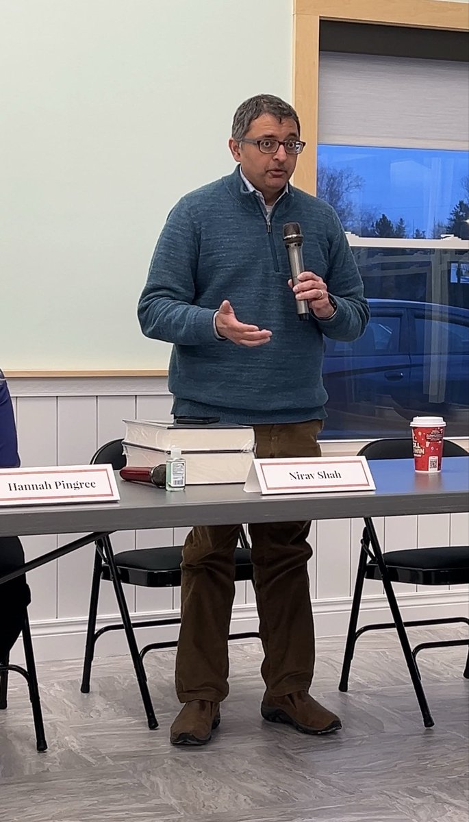 nirav_maine's tweet photo. For decades, Wabanaki tribes have been denied the same self-government rights that have allowed more than 570 other federally recognized tribes to thrive. Last night at the Wabanaki Alliance Gubernatorial Forum, I shared how, as governor, I’ll work in true partnership with tribal leaders to advance sovereignty and build stronger, safer, and healthier communities. 

Progress matters — but it’s not the same as resolving the underlying issue. True tribal sovereignty means self-determination shouldn’t depend on approval from Augusta.