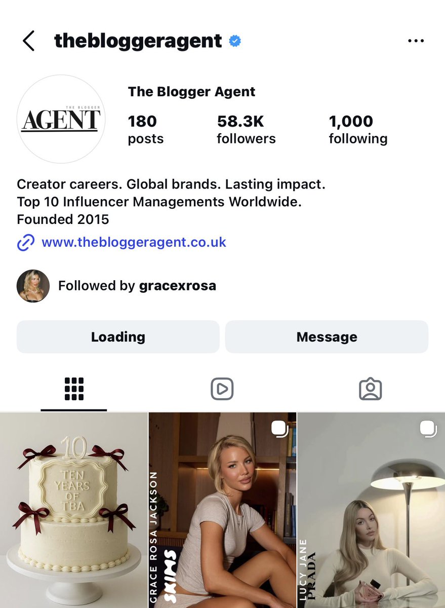 Leanne just signed to the same agency as Grace🥳🎉