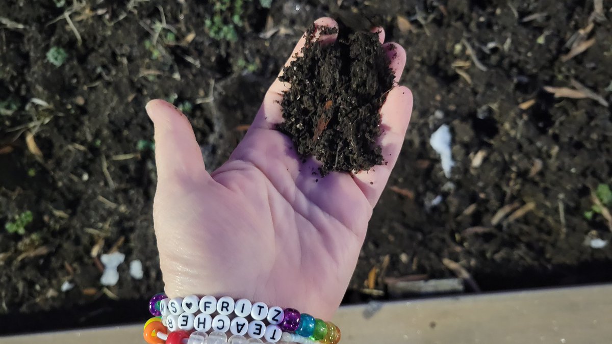 JAGardenHabitat's tweet photo. The weather hasn't decided if it is still winter or if spring is here...but we have! We've been digging in some cold dirt to pull weeds, turnover soil, and get early spring crops planted. We've already planted potatoes, radishes, and carrots. https://t.co/eetvf43zAR