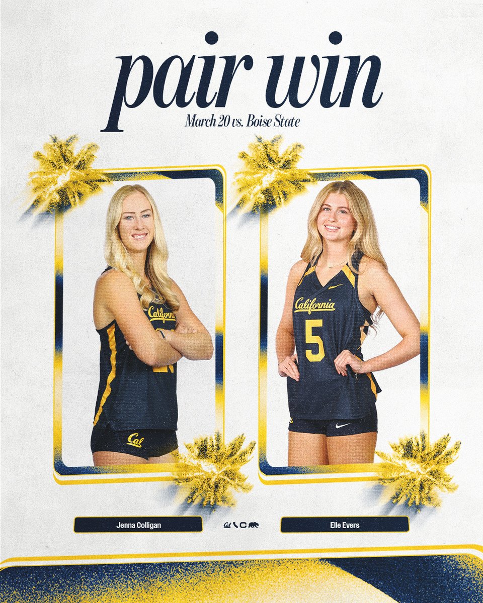 Cal Beach Volleyball tweet media