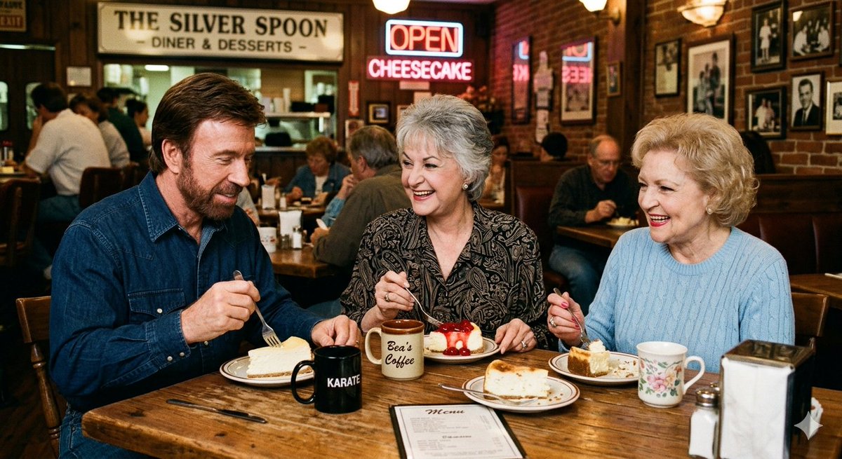ginga84's tweet photo. #chucknorris #goldengirls https://t.co/n5mnGEA67D