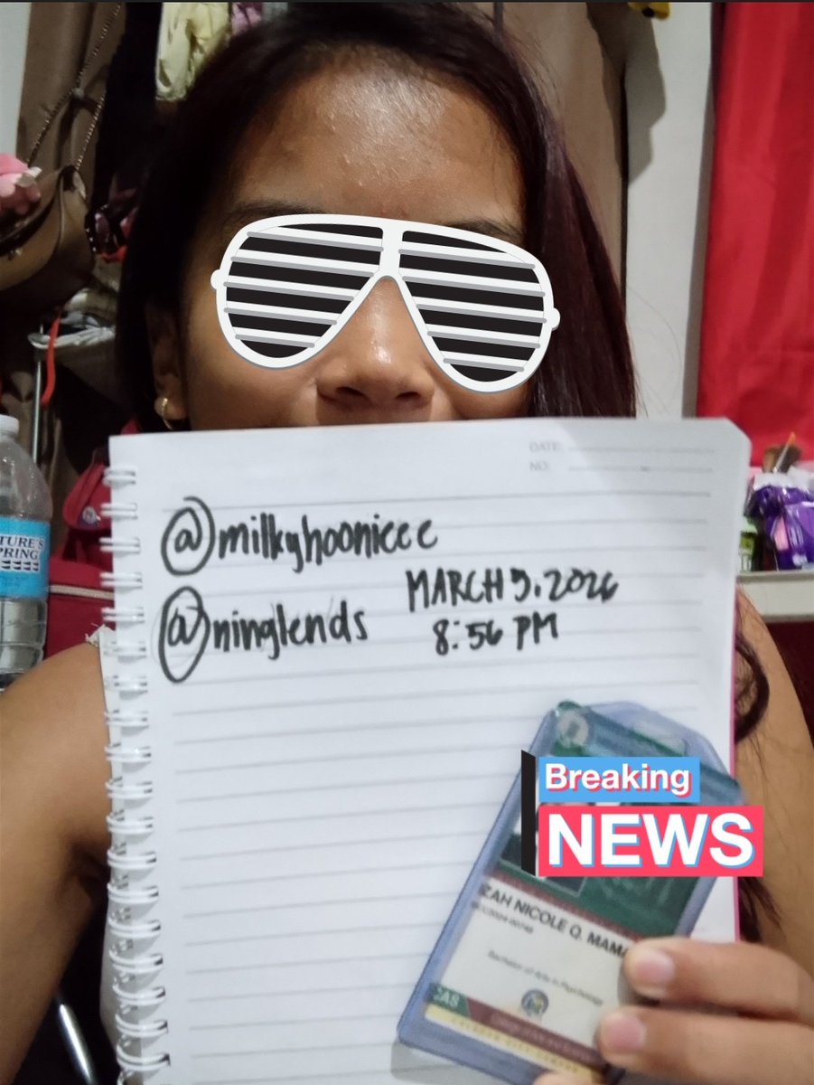 ninglends's tweet photo. BOGUS DEBTOR‼️

Izah Nicole Mamauag (@milkyhoonieee)
Oriental Mindoro

nag deactivate na nang accounts. di rin ma contact pati ang references niya.

will only delete once settled! https://t.co/lD6CsIxBD5