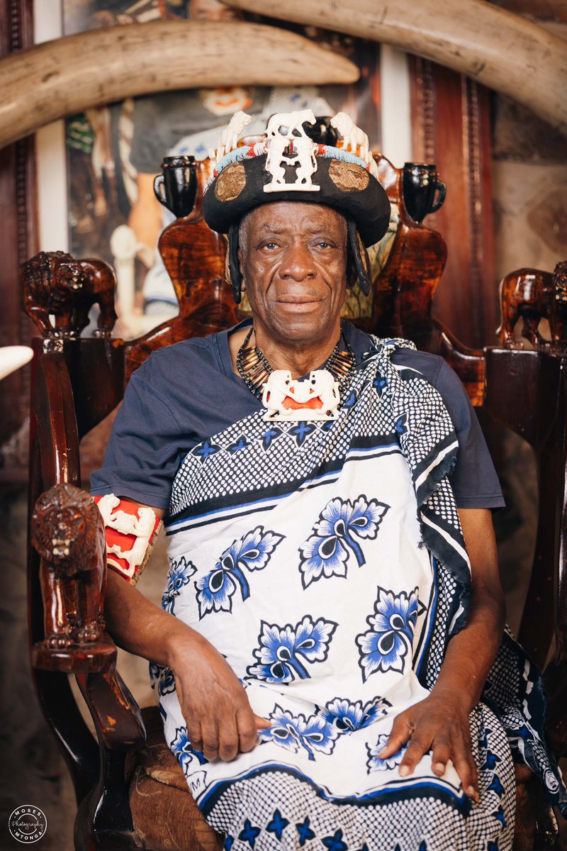 Honored to capture these timeless portraits of His Royal Majesty Chief Munokalya Mupotola IV Siloka III Mukuni XIX 👑

19th ruler of the Leya people, leading from the historic Mukuni Village near Victoria Falls, his legacy spans Kazungula, Livingstone, Zimba &amp; Kalomo.

Preserving