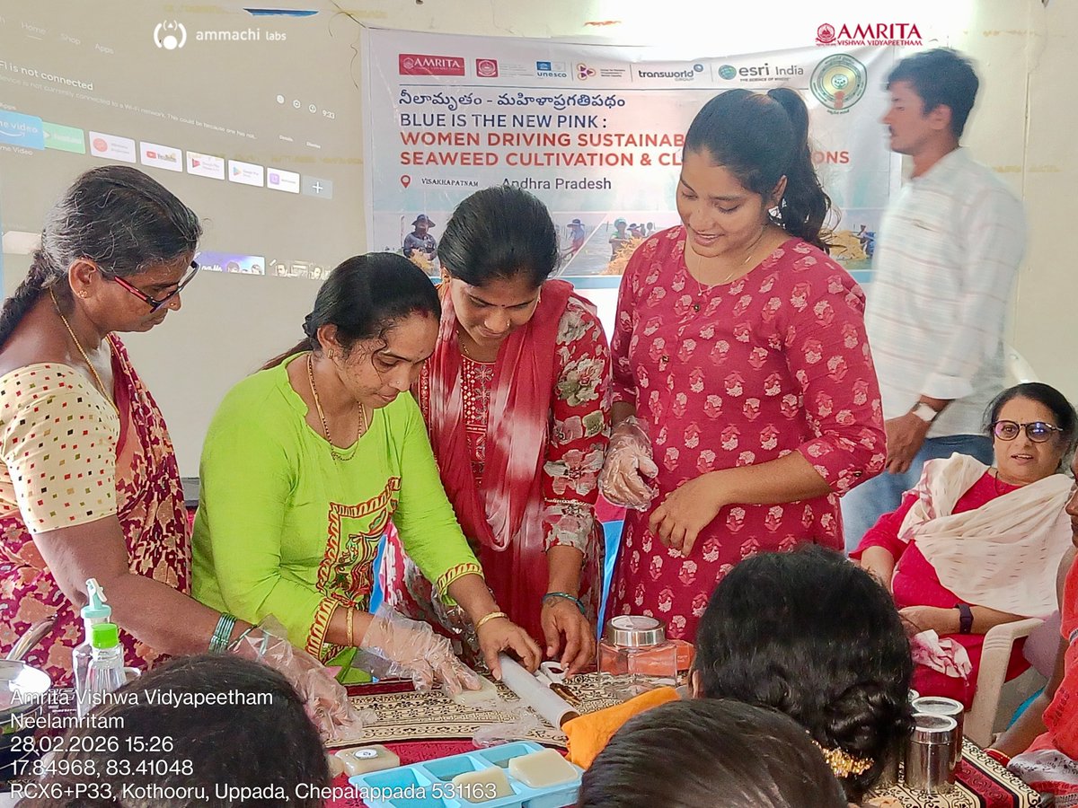 AMMACHI Labs & Center For Women’s Empowerment GE tweet media