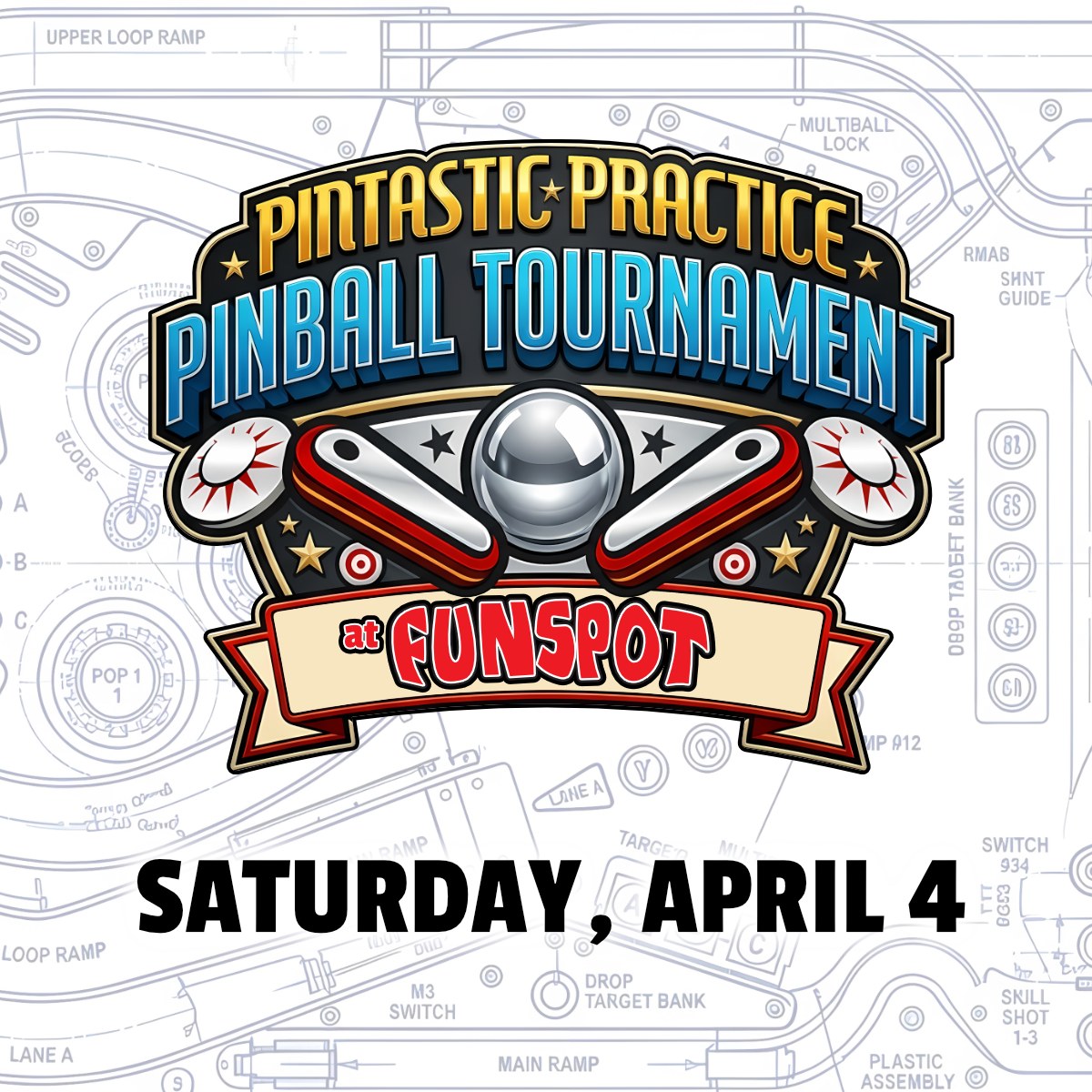 funspotnh's tweet image. 🎯 Get ready for Pintastic… by practicing like the pros!
Join us April 4th at Funspot for Pintastic Practice 🎮
Unlimited attempts to dial in your best scores 🔥
🏆 Top 8 to finals
💵 $20 entry (🍕 included!)
👉 Register now! bit.ly/4uJLxLi

#Pinball #FunspotNH