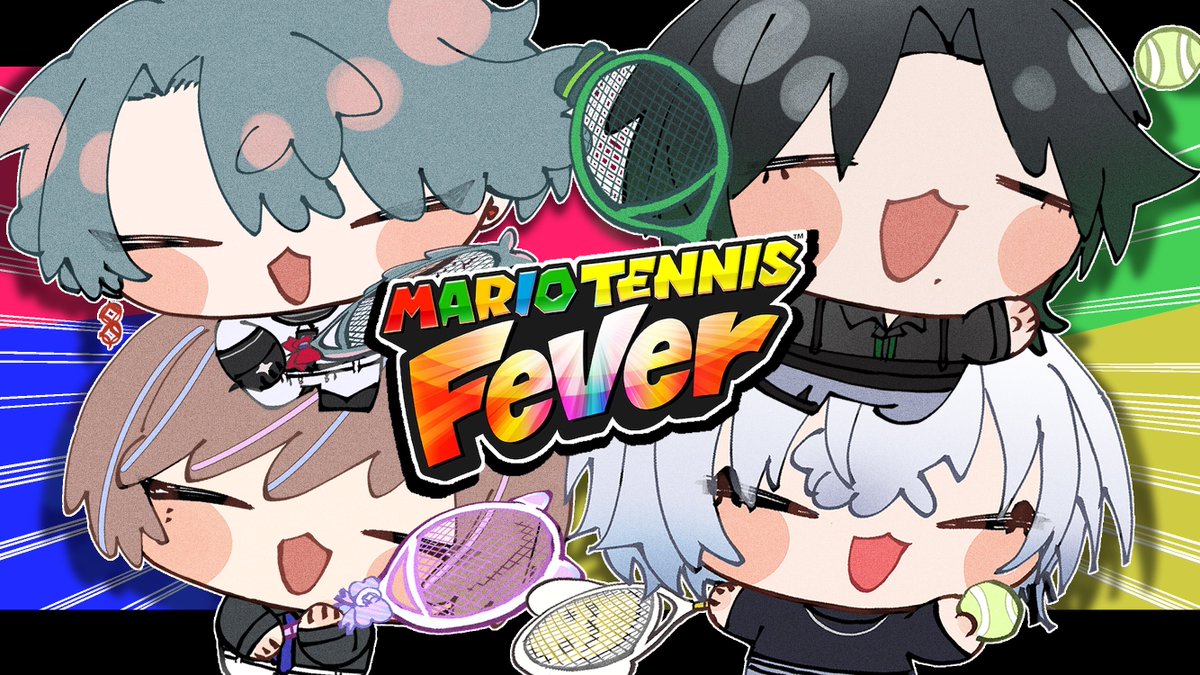 MARIO TENNIS Fever!!!!🎾✨️
chibis png↓
 #PNGinjoka