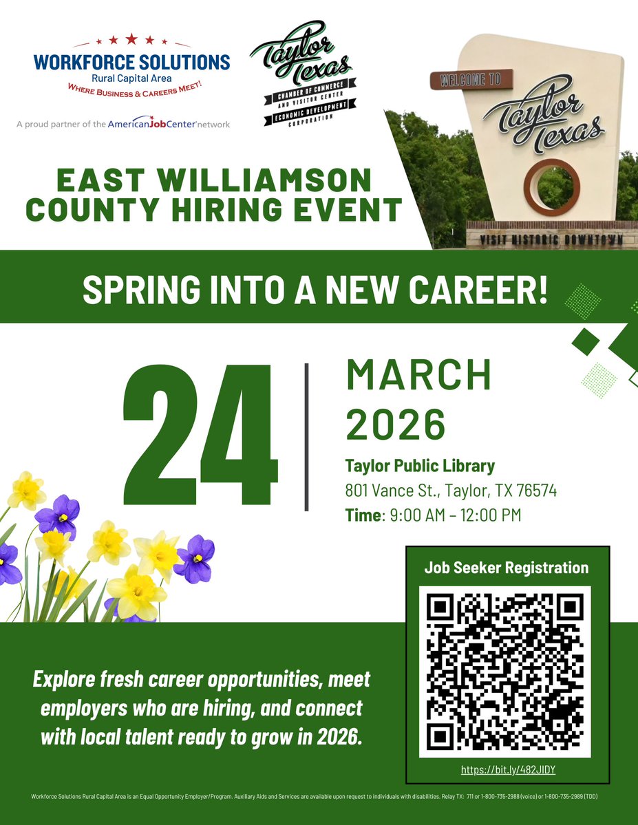 Workforce Solutions Rural Capital tweet media