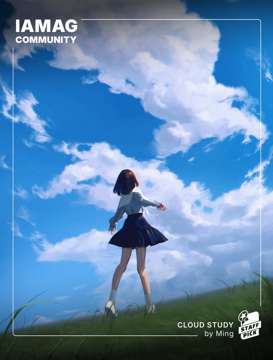 iamagco's tweet image. New IAMAG Community Staff Pick - Cloud Study by Ming

Check the full version and submit your art on IAMAG Community - Link in Bio

#art #artist #clouds #environment #digitalartist #fantasy #iamag #iamagcommunity #digitalart #conceptart