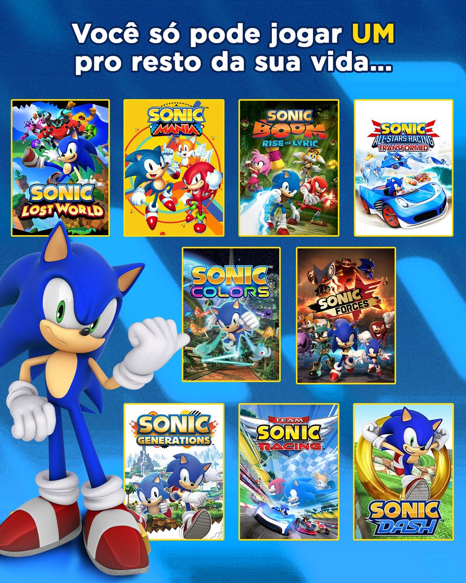 Sonic The Hedgehog Brasil tweet media