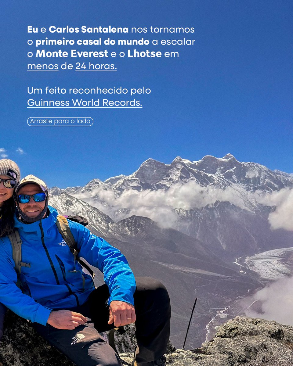 oliviabonfim_'s tweet image. Ser o primeiro casal do mundo a realizar o Double Head foi a prova de que uma grande parceira nos leva mais longe. As montanhas me mostraram que ter a pessoa certa ao lado transforma o desafio extremo em um plano executável e gratificante!

#everest #doublehead #everest