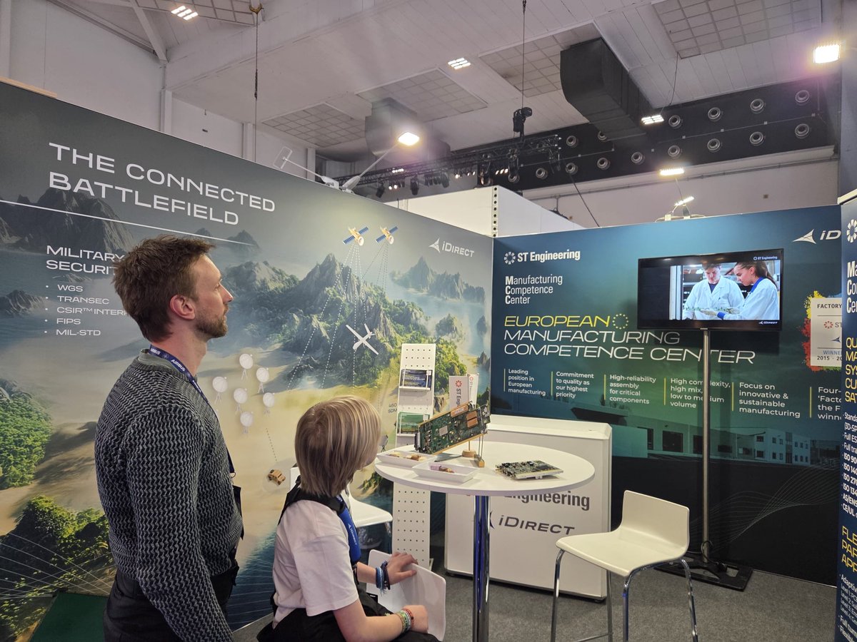 ST Engineering iDirect tweet media