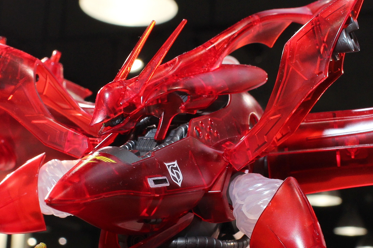 HG 1/144 MSN-04II ナイチンゲール [クリアカラー]」発売中！ 小説に