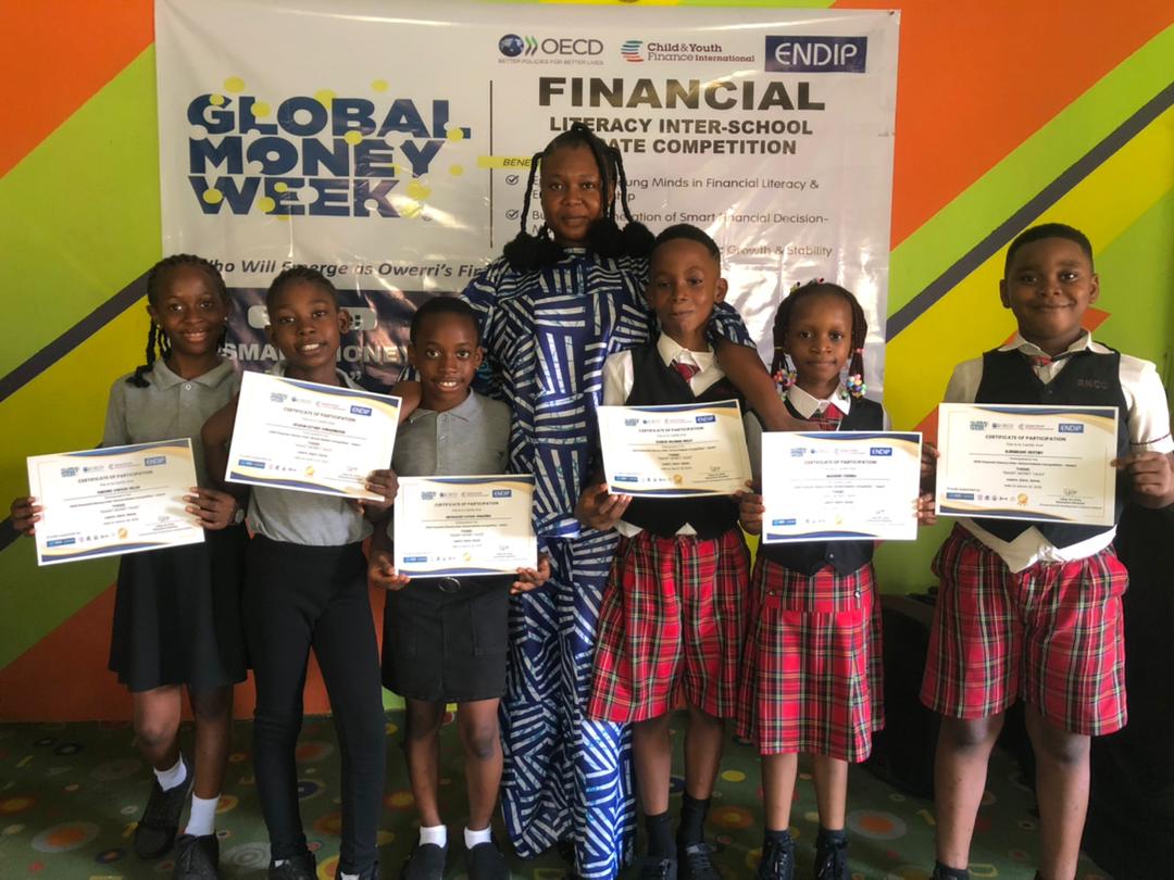 endipofficial's tweet photo. Global Money Week with ENDIP! Empowering young minds in Owerri to be financially smart leaders. Students rocked insightful debates on money &amp; entrepreneurship with “Smart Money Talks”. Building a generation of confident financial decision-makers! 🙌 #GlobalMoneyWeek #ENDIP https://t.co/2FcoTZ83D0