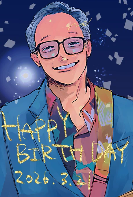 #音尾琢真誕生祭2026
#音尾琢真50歳
㊗️50歳おめでとうございます!!!! 