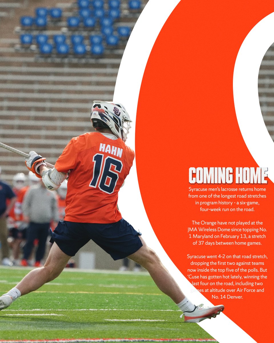 Syracuse Men’s Lacrosse tweet media