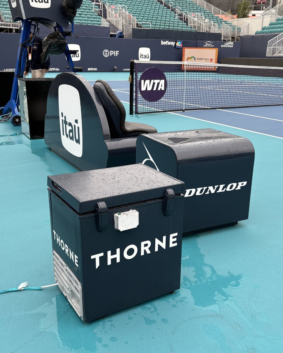 thornehealth's tweet photo. We’re proud to be the Official Vitamins, Minerals &amp; Supplements Partner of the Miami Open. At this level, matches are won in the margins - in preparation, recovery, and what athletes put in their bodies.⁠ #onlyThorne https://t.co/R6on4xvNfG