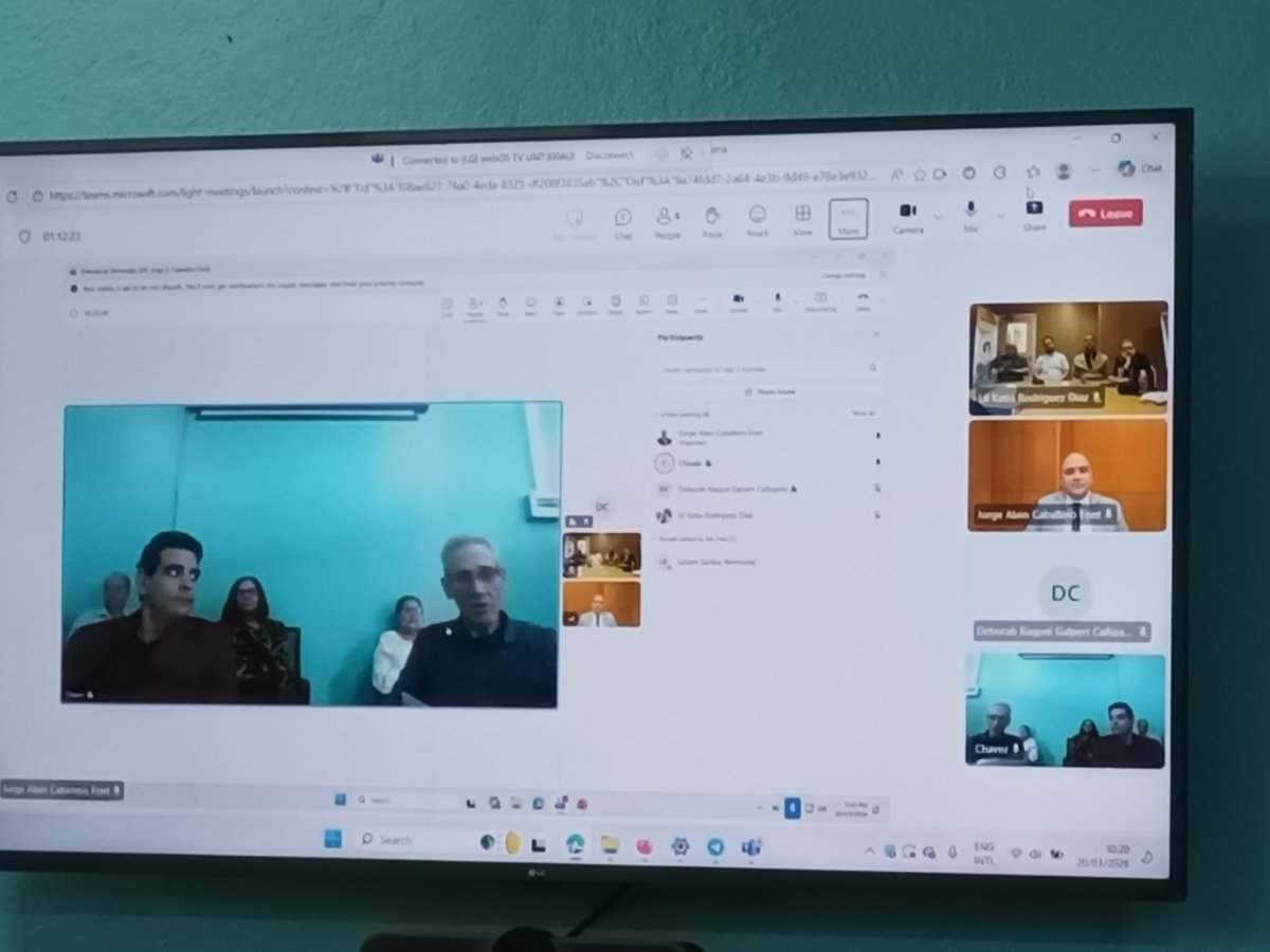 Desde el Data Center de la @UCLV el Doctorando Jorge Alain defiende su tesis ante un prestigioso tribunal formado por profesionales de la UCLV y la <a href="/ucmvccu/">Universidad de Ciencias Médicas de Villa Clara</a> , presidido por el Dr. C. Elibet Chávez González.  #CubaPorLaVida