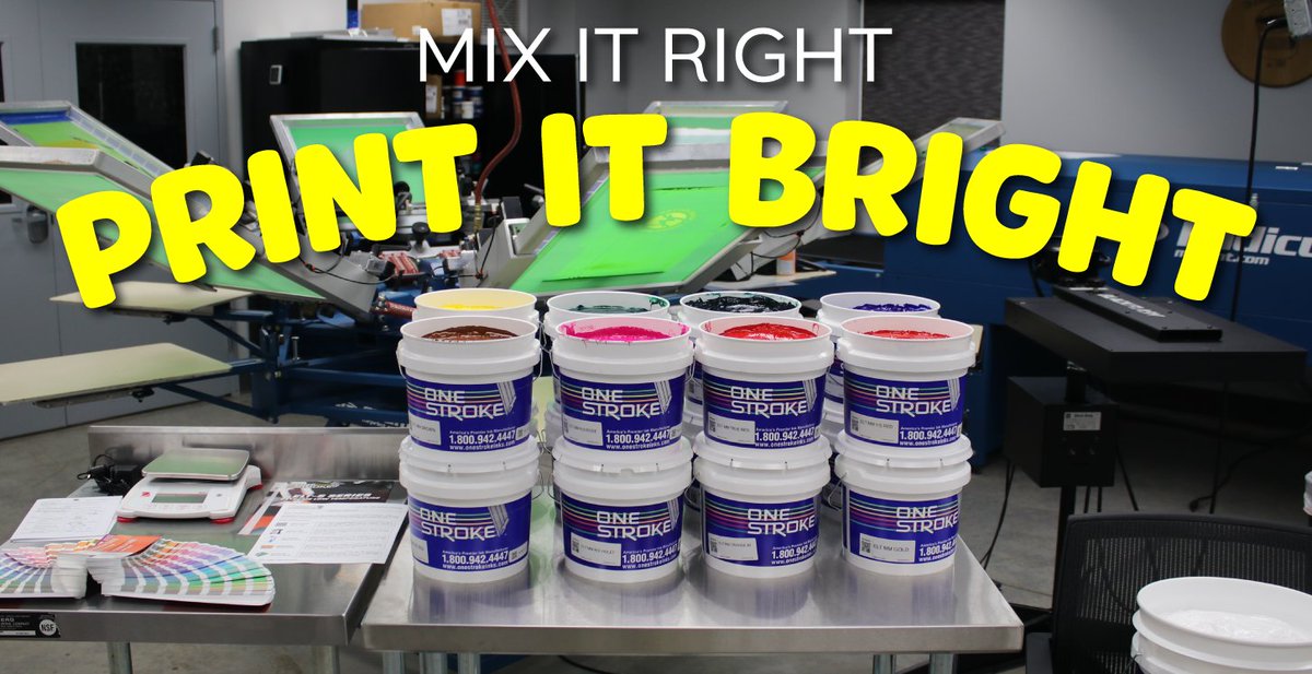 onestrokeinks's tweet image. Mix It Right, Print It Bright!

Get more info here: mailchi.mp/osinks/32026

#ScreenPrinting #VibrantColors #screenprint #screenprinted #screenprinter #screenprinters #screenprintlife #OneStrokeInks