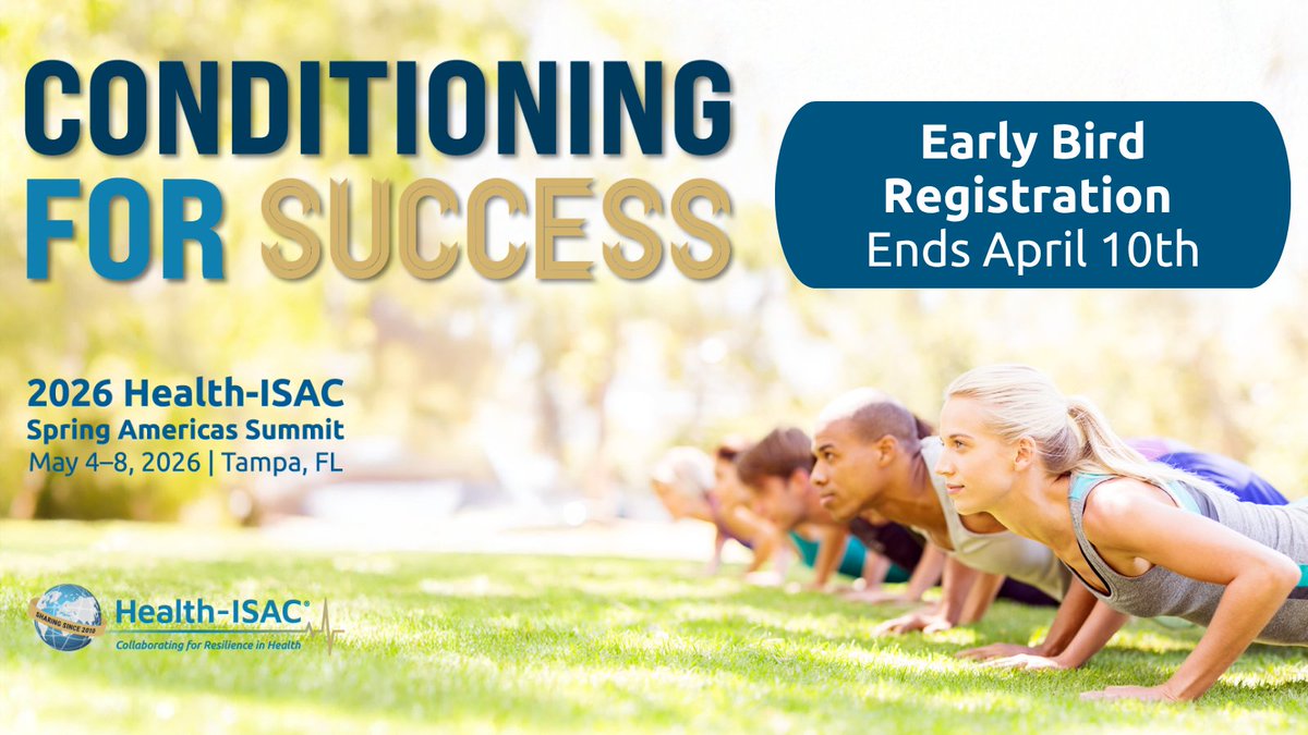 Health-ISAC tweet media