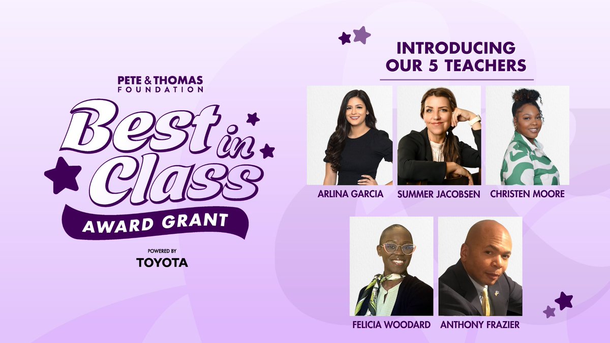 Pete and Thomas Foundation tweet media