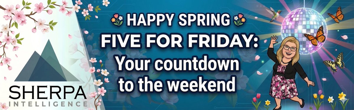 InfoSecSherpa's tweet image. Your countdown to the first spring 🌸weekend of 2026 begins with Five for Friday! 💐🐝☀️🦋 5-4-Friday

Read #InfoSec &amp;amp; #DataPrivacy community, vendor, and global industry news you may have missed from March 16-20! sherpaintelligence.substack.com/p/five-for-fri…
