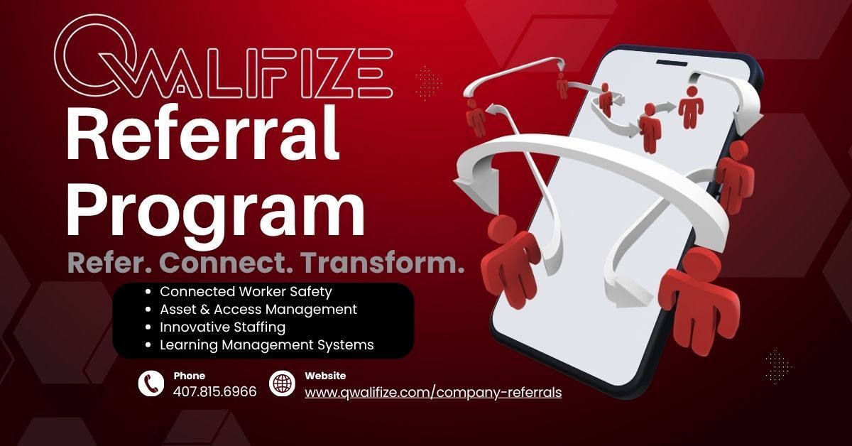Qwalifize Referral Program – 🔗 Connect Us with Decision-Makers Driving Safer, Smarter Operations

Refer. Connect. Transform.
See qualifying details about our program and submit a referral here: qwalifize.com/company-referr… 

#Qwalifize #Referrals