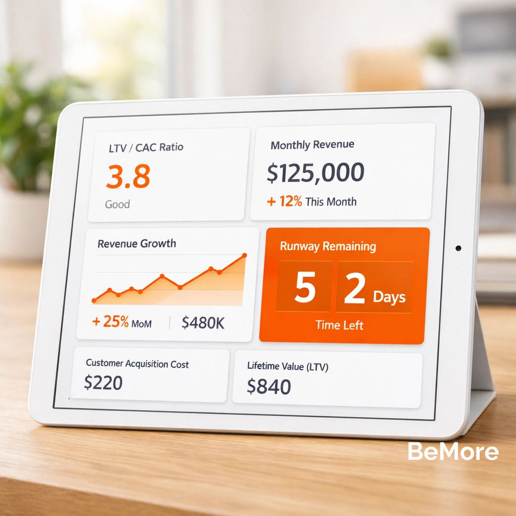 Revenue is vanity, cash flow is sanity, systems are reality.

Stop guessing your runway. Capital OS turns financial fog into high-def visibility. LTV/CAC is your survival map. Systemize finances to spend on growth.

#startups #founders #systems #wellbeing #BeMore