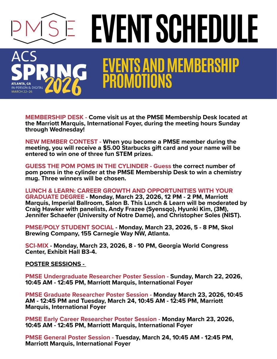 ACS PMSE Division tweet media