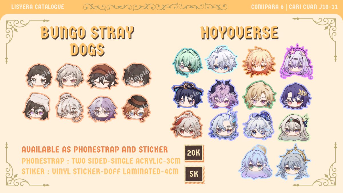 Lisyera☘️ Comipara J10-11 tweet media