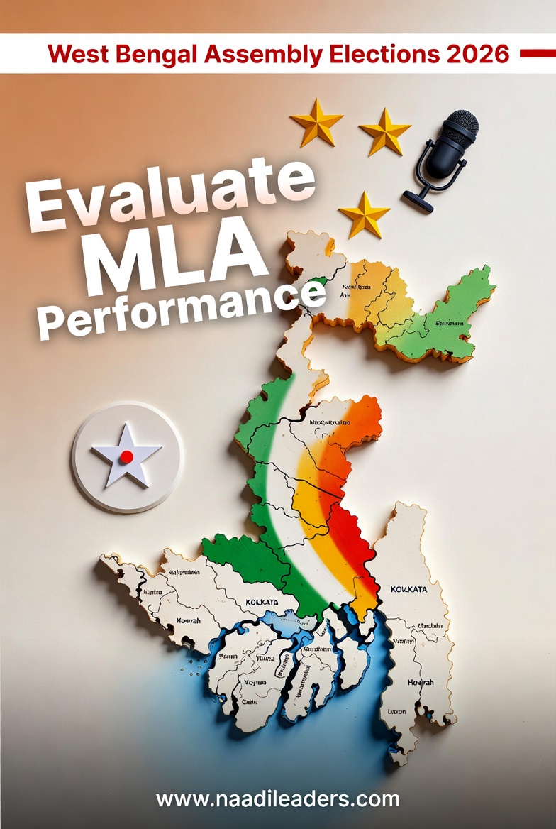 naadileaders's tweet photo. West Bengal Voters!

Evaluate the performance of your constituency’s MLA and share your valuable feedback.  

Accountability starts with you ahead of elections! 
 
https://t.co/TIYmvWh5Pe 

#WestBengalElections #WBElections2026 #AssemblyElections2026 #VoteWisely @MamataOfficial @ECISVEEP 

Share your thoughts now!