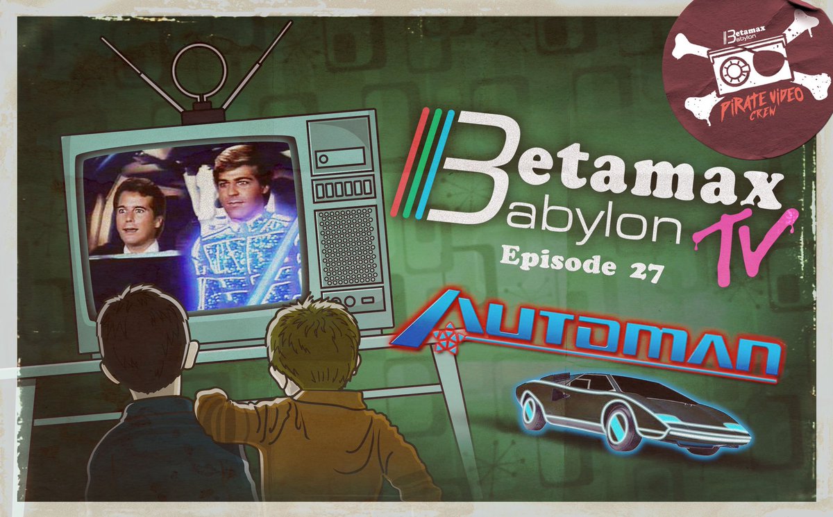 BetamaxBabylon's tweet photo. 🚨 NEW EPISODE 

AUTOMAN

James remembered it. Bruce didn’t. Bruce fell asleep in the middle of it. Yes! It’s Tron meets Street Hawk meets Knight Rider.

LISTEN NOW! https://t.co/fWwZdWi5Jg https://t.co/PSIVRIiYDZ