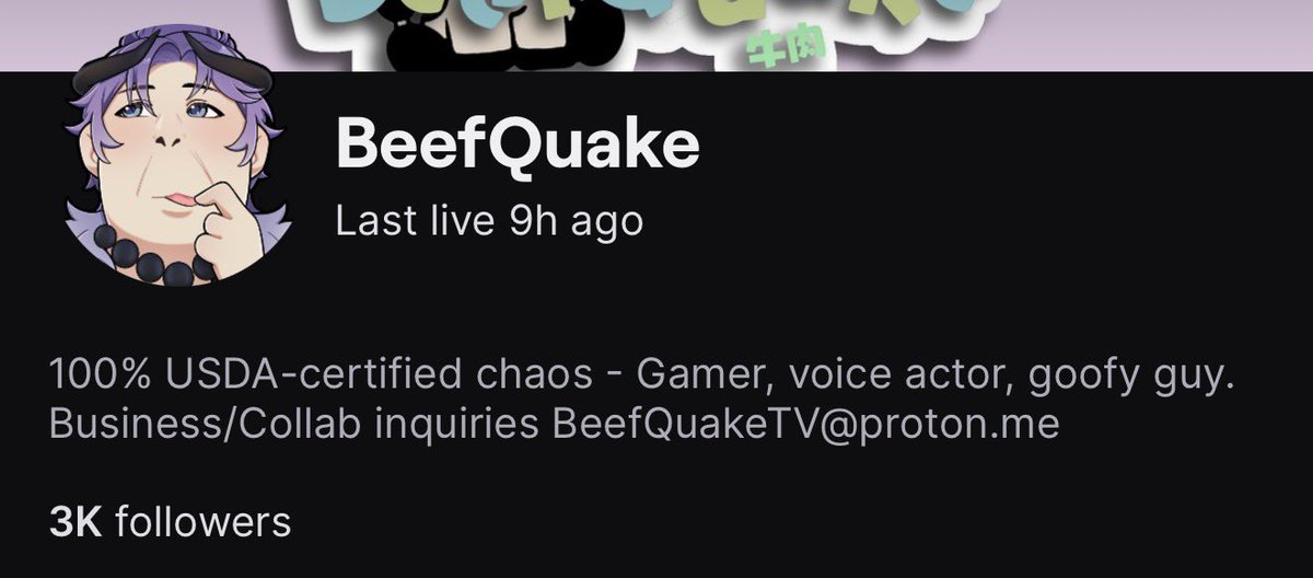 BeefQuake | VTuber 🥩🍑 tweet media