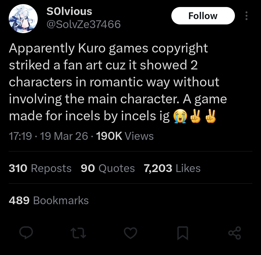 days since wuwa didn't catch strays in hoyotwt tweet media