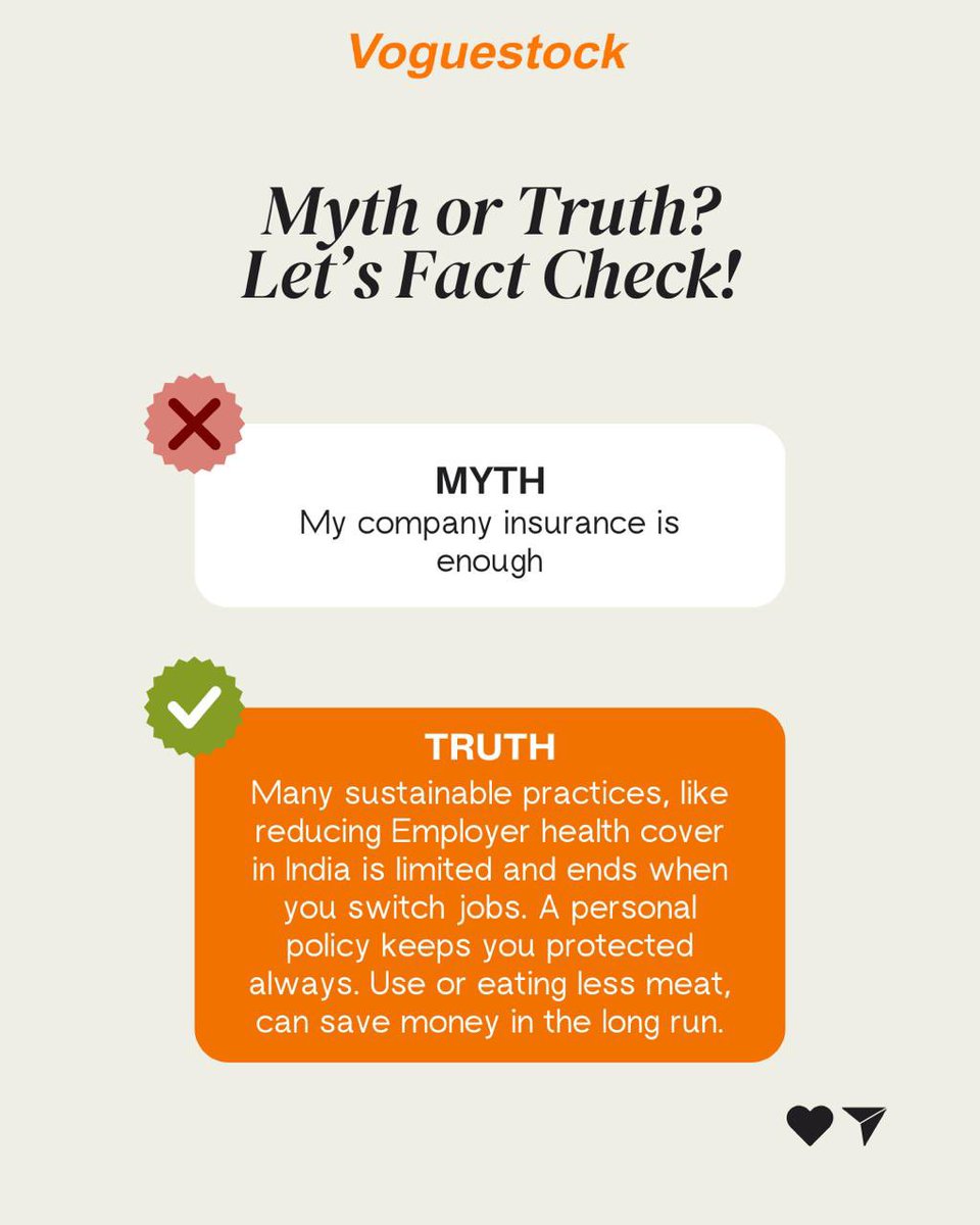 voguestockltd's tweet image. Your job may change. Your protection shouldn’t.
Corporate health insurance is a bonus—personal cover is a necessity.

#InsuranceMyths #PersonalHealthCover #FinancialProtection #VoguestockInsurance