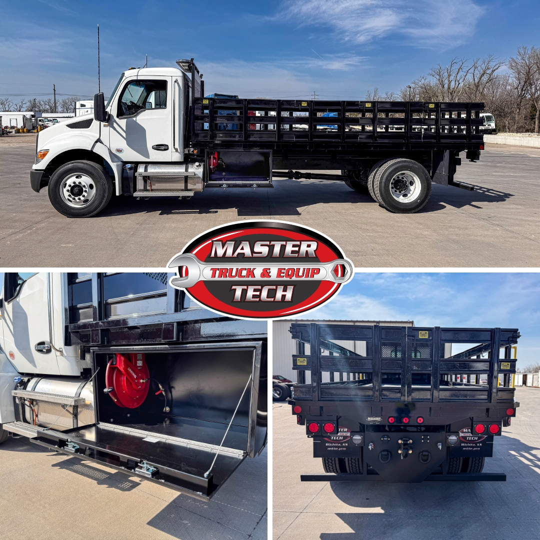 MTTEPro's tweet photo. Built for the job 🔧

✔️ Removable side racks
✔️ Custom lighting + safety light bar
✔️ Retractable air hose system
✔️ Rhino-lined floor
📞 (316)765-MTTE
#CustomTruck #WorkTruck #MTTE https://t.co/twPRzkgiy9
