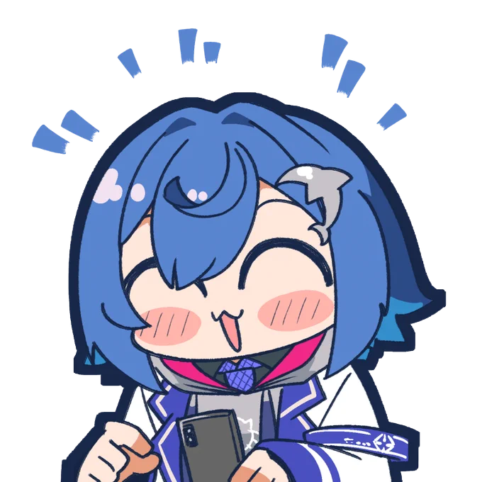 スタンプみたいな西園チグサさん #ニシゾノート