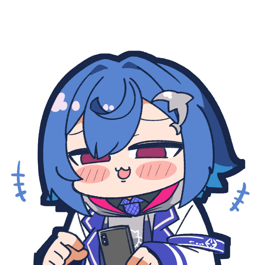 「スタンプみたいな西園チグサさん #ニシゾノート」|221(ﾂﾂｲﾁ)同人作家VTuber@月一で電子同人誌制作中のイラスト