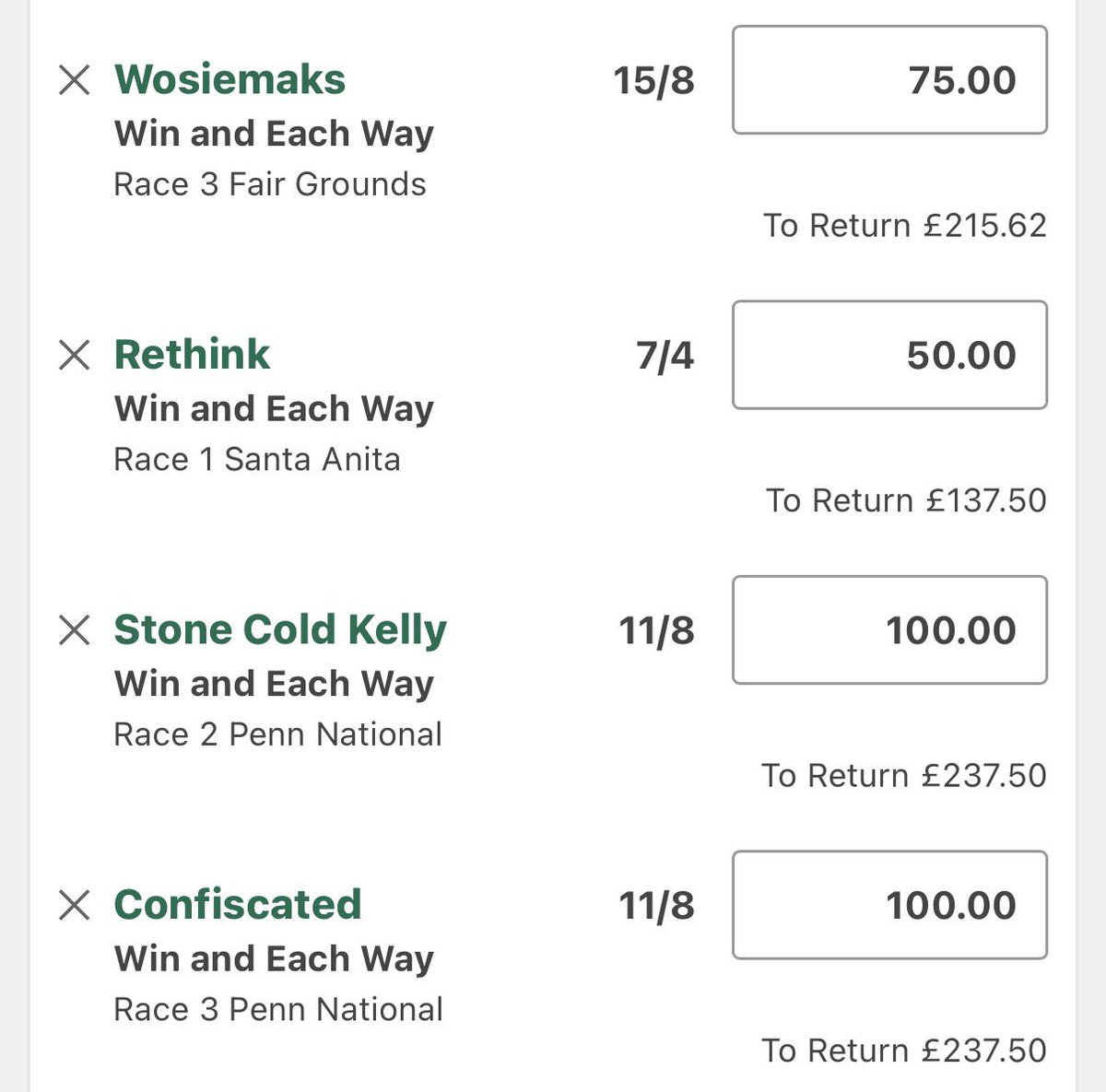 American Horse Racing Value Tips tweet media