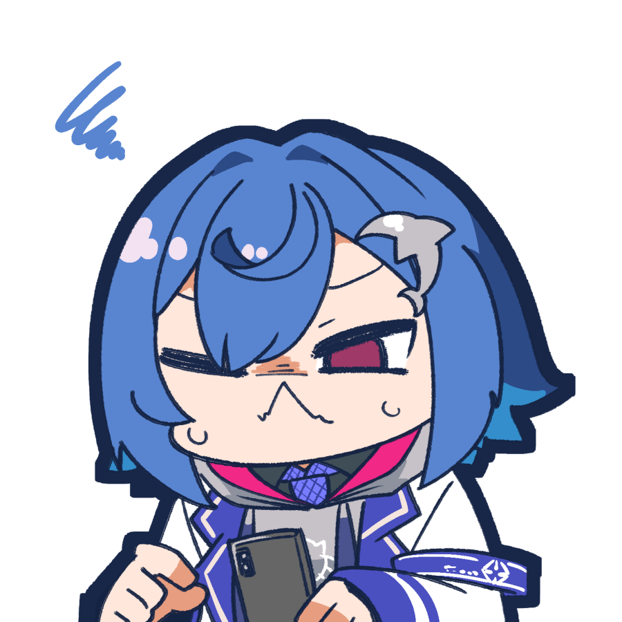 「スタンプみたいな西園チグサさん #ニシゾノート」|221(ﾂﾂｲﾁ)同人作家VTuber@月一で電子同人誌制作中のイラスト