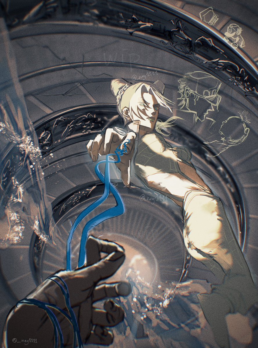 Anchor Leg
#JJBA #jjbafanart