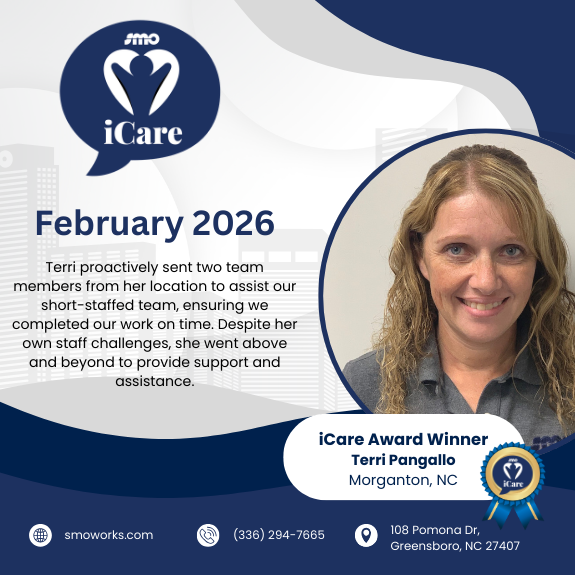 smoworks's tweet photo. 💙 Terri exemplifies teamwork by stepping in to support a short-staffed location while managing her own challenges. Her proactive leadership made success possible.
👉 Read more: https://t.co/coaOzG20YD
#smoworks #smoiCareAwards #CleanWithPurpose #janitorialservices https://t.co/87NHKm46Rf