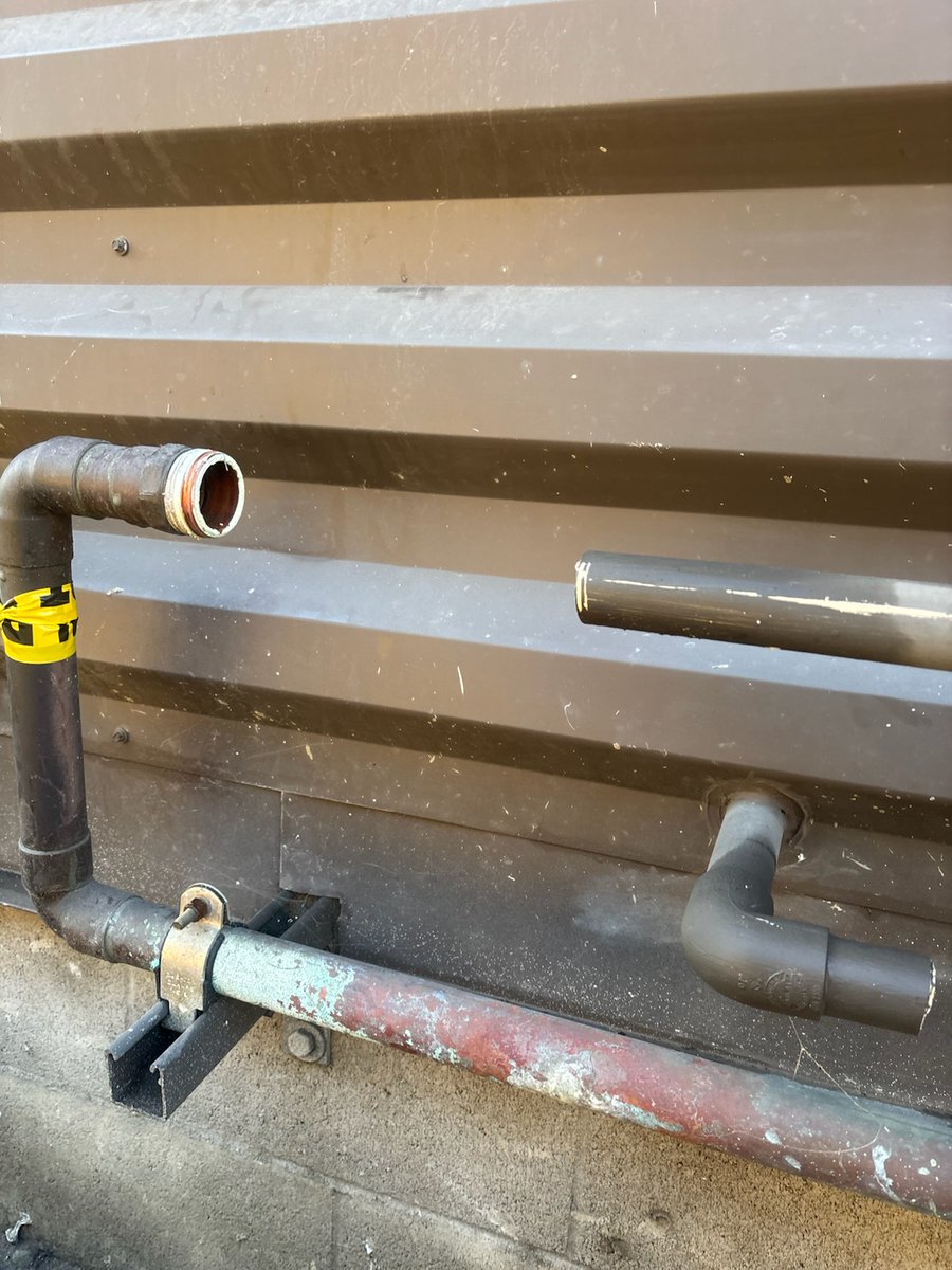 BJproperties's tweet photo. Being a property manager is... waking up to a call from the fire dept telling you that the homeless people stole your main shut-off valve.  Of course, leaving the water gushing down the alley. 

30 hard-working tenants inconvenienced and without water https://t.co/YN60UFpGw6