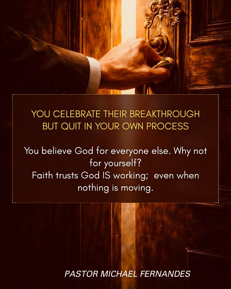 PastorMichaelF's tweet image. You’re asking “What next?”
God is asking “Why not yet?”

📖 “Be doers of the word, and not hearers only.” – James 1:22

#ObedienceMatters #FaithCheck #KingdomMindset #SpiritualDiscipline #TrustGod