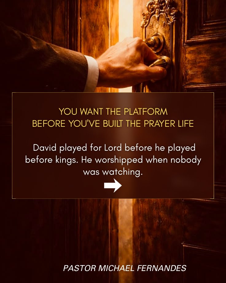 PastorMichaelF's tweet image. You’re asking “What next?”
God is asking “Why not yet?”

📖 “Be doers of the word, and not hearers only.” – James 1:22

#ObedienceMatters #FaithCheck #KingdomMindset #SpiritualDiscipline #TrustGod