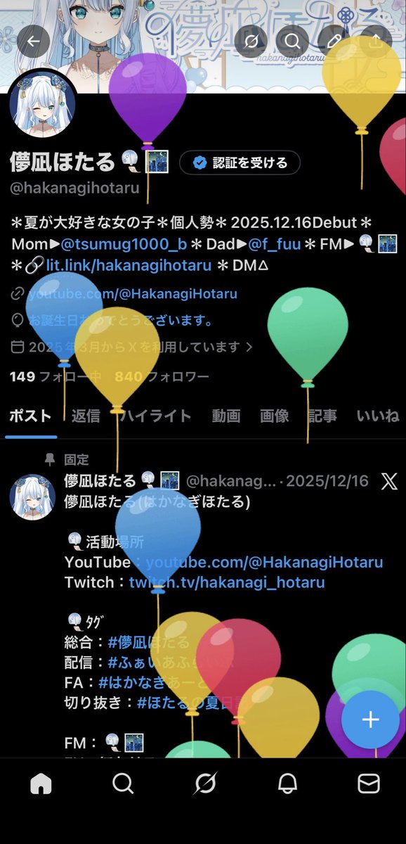 儚凪ほたる🎐🌃 tweet media